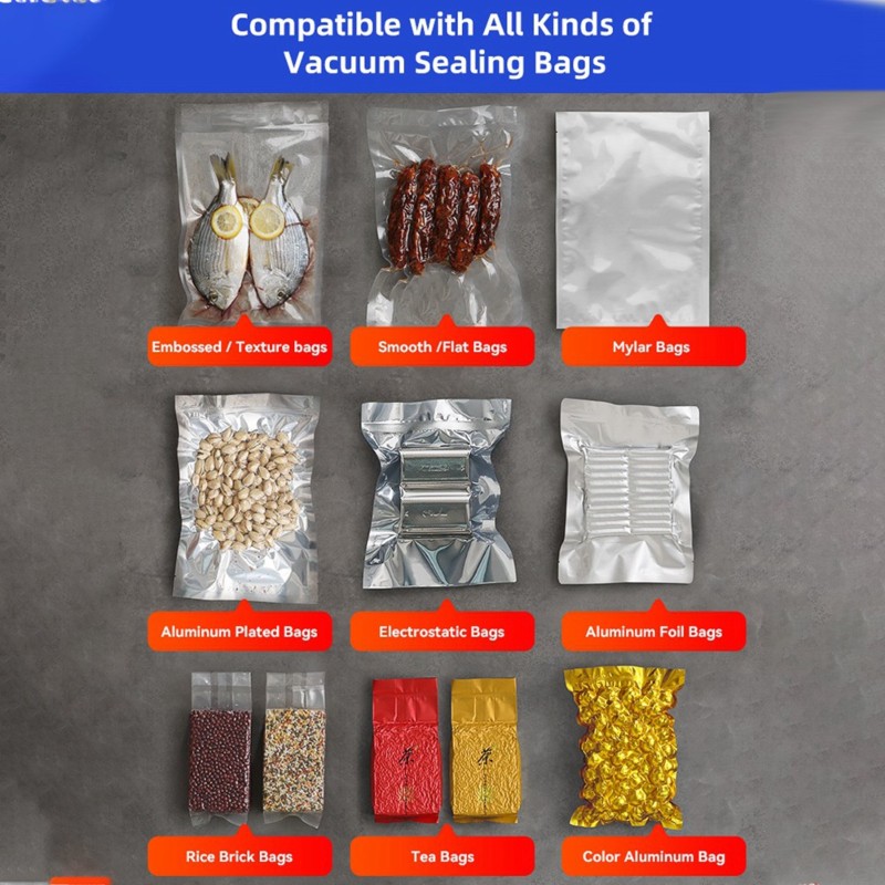 Food Vacuum Sealer Machine - [NEWA76K!] Máquina de sellado al vacío