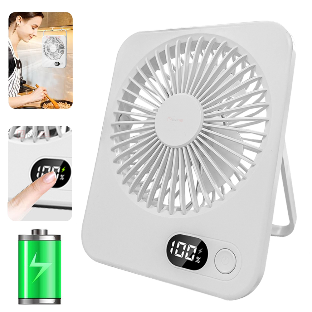 Portable Blender Usb Rechargeable - Ventilador de escritorio portátil, Mini ventilador