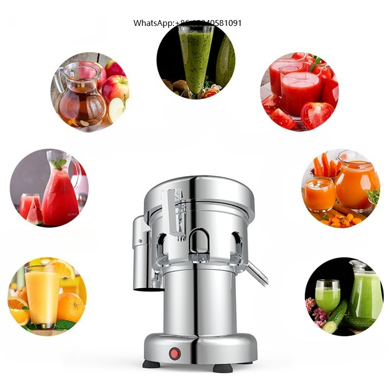 Electric Slow Juicer Cold Press - Exprimidor de Frutas y Zanahorias Eléctrico