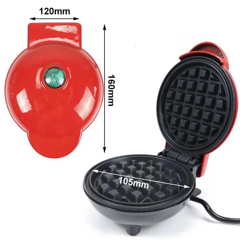 Mini Máquina de Desayuno JIHUA - Mini Waffle Maker Machine reseña y precio