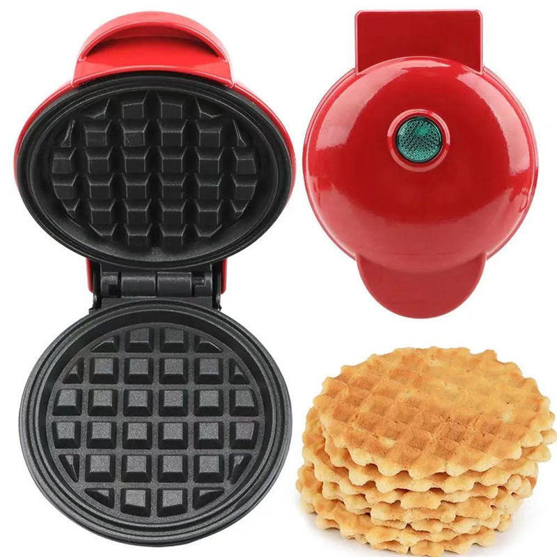 Mini Máquina de Desayuno JIHUA - Mini Waffle Maker Machine reseña y precio