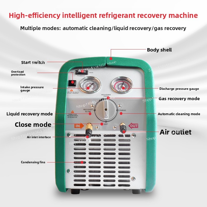 Máquina de recuperación e inye - Air Conditioners reseña y precio