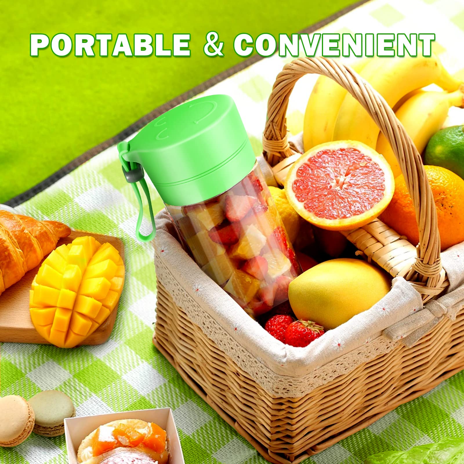 Mini exprimidor eléctrico port - Portable Blender Usb Rechargeable reseña y precio