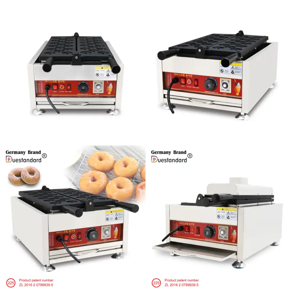 Máquina Comercial para Hacer W - Mini Waffle Maker Machine reseña y precio