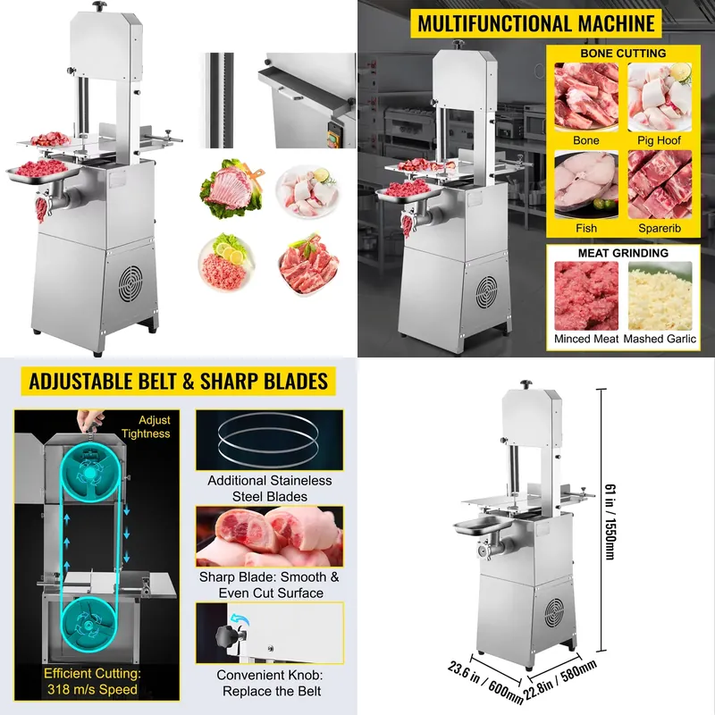 Cortadora de Pescado Eléctrica - Automatic Meat Slicer Home reseña y precio