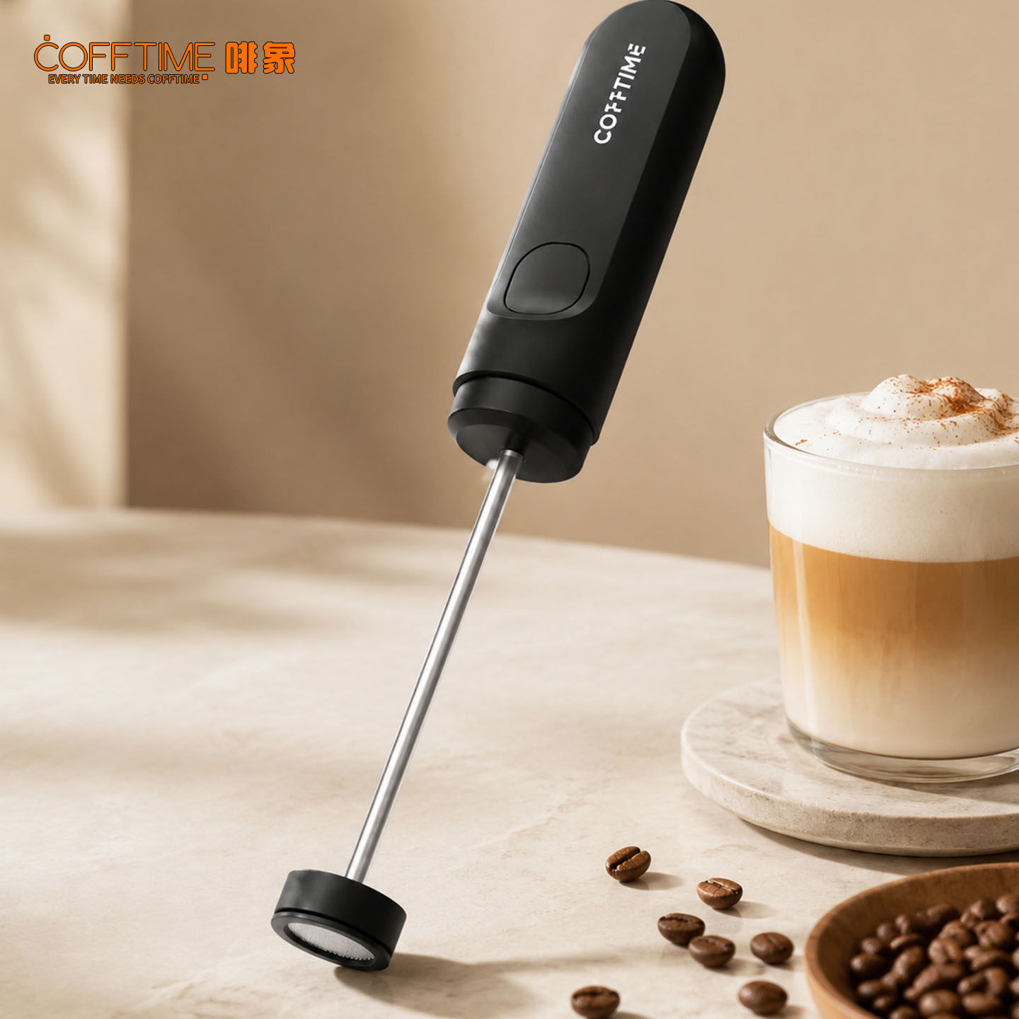 Espumador de leche eléctrico p - Electric Milk Frother Handheld reseña y precio