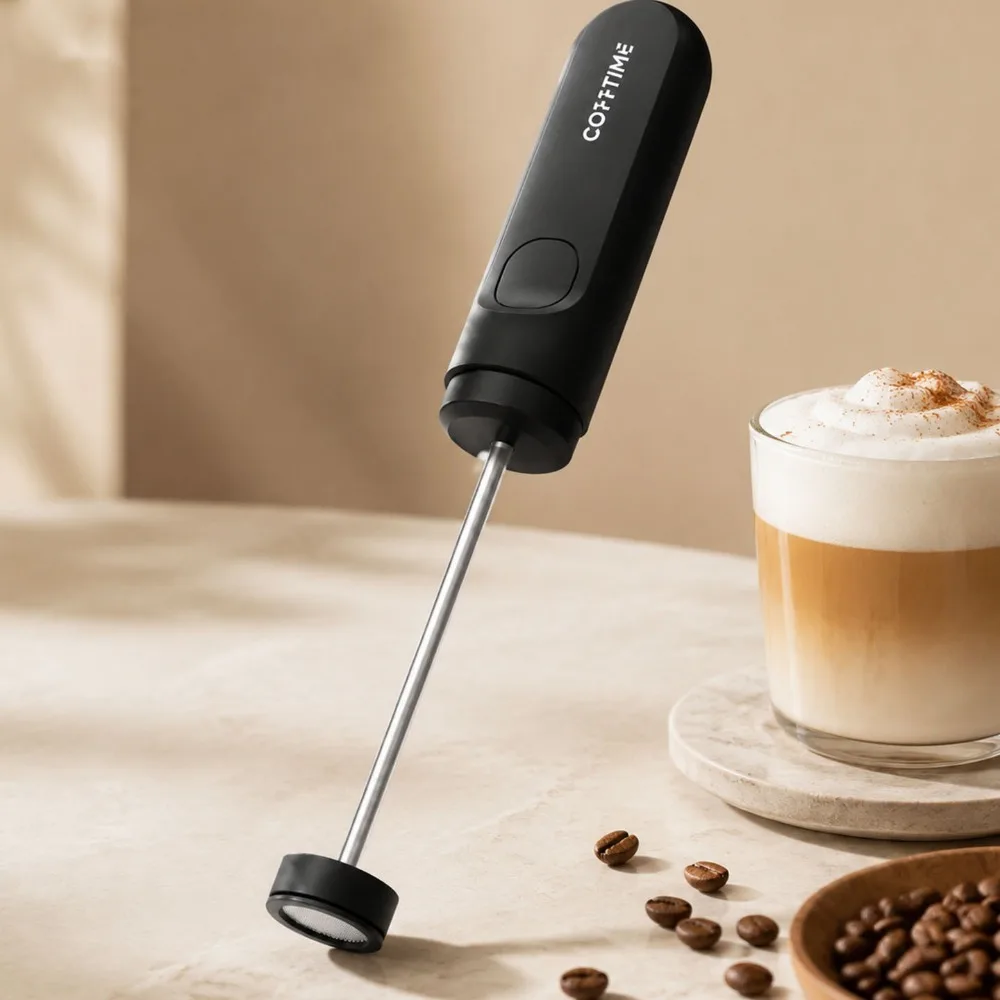 Espumador de leche eléctrico p - Electric Milk Frother Handheld reseña y precio