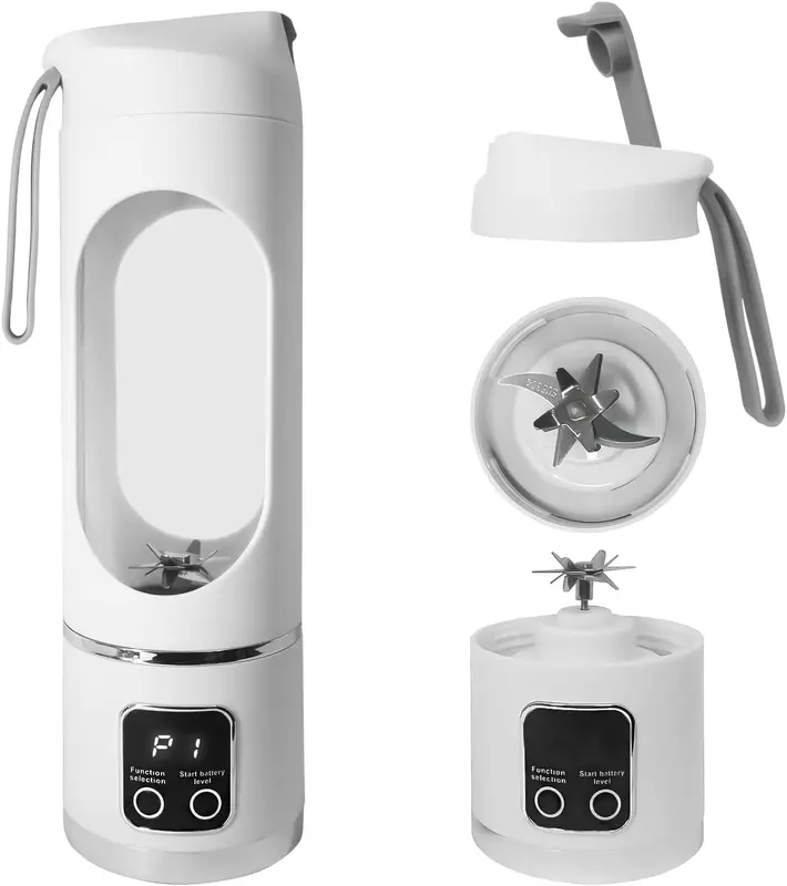 Licuadora y exprimidor multifu - Portable Blender Usb Rechargeable reseña y precio