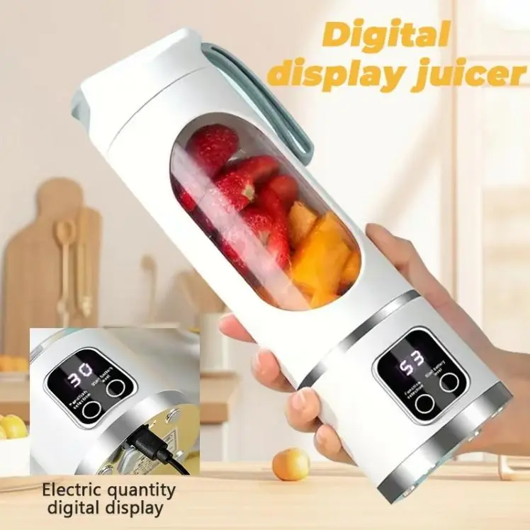 Licuadora y exprimidor multifu - Portable Blender Usb Rechargeable reseña y precio