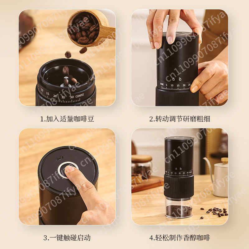 Molinillo de Café Eléctrico Re - Coffee Bean Grinder Electric reseña y precio