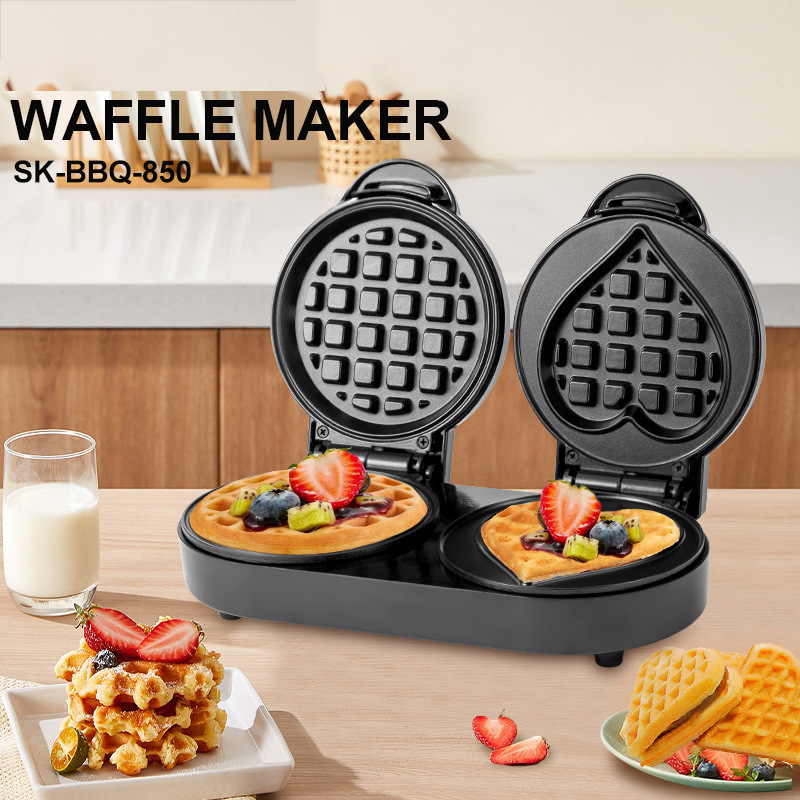Máquina para Hacer Waffles de  - Mini Waffle Maker Machine reseña y precio