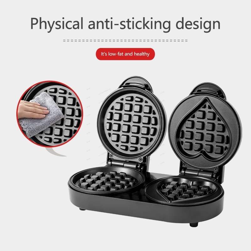 Máquina para Hacer Waffles de  - Mini Waffle Maker Machine reseña y precio