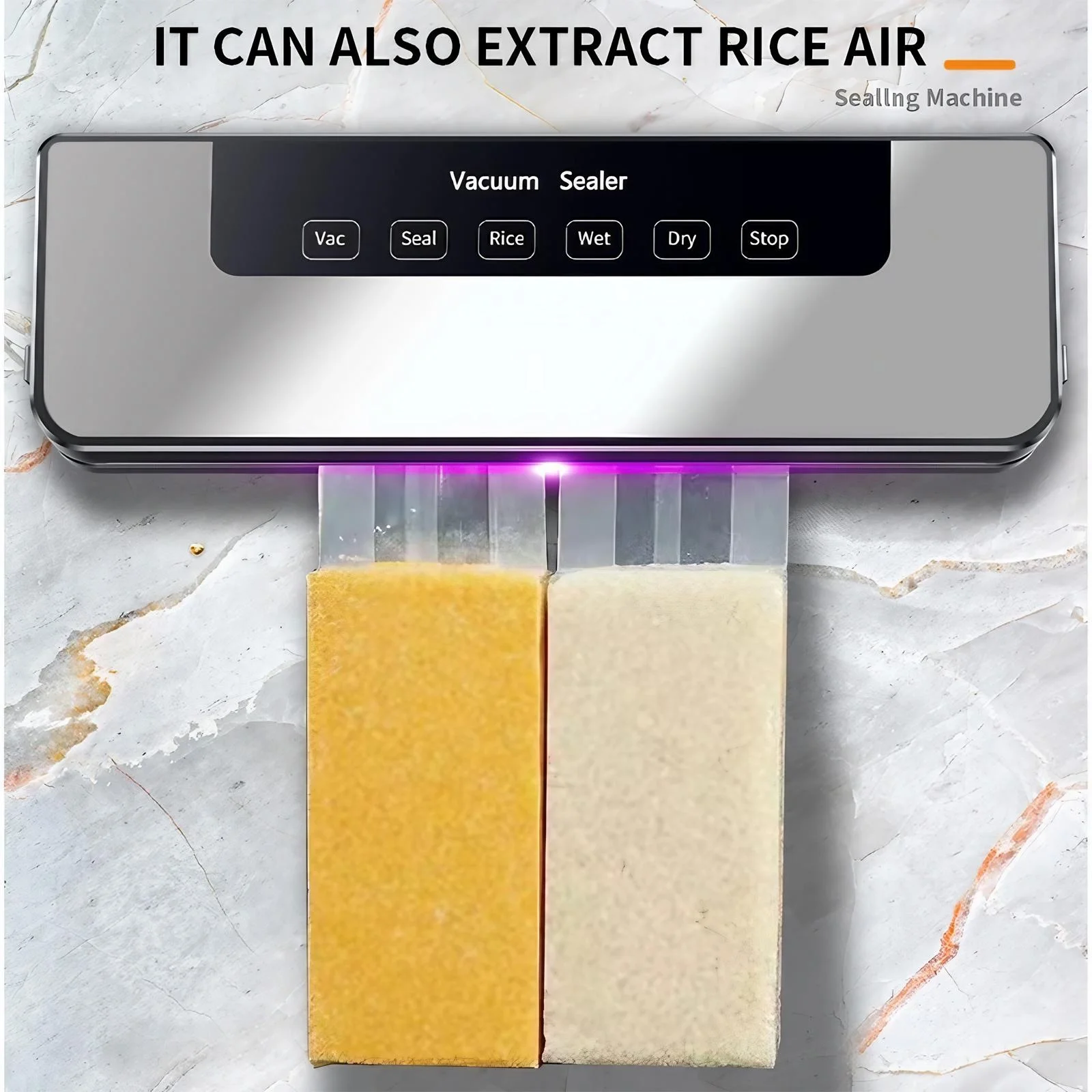 Máquina Selladora al Vacío Aut - Food Vacuum Sealer Machine reseña y precio
