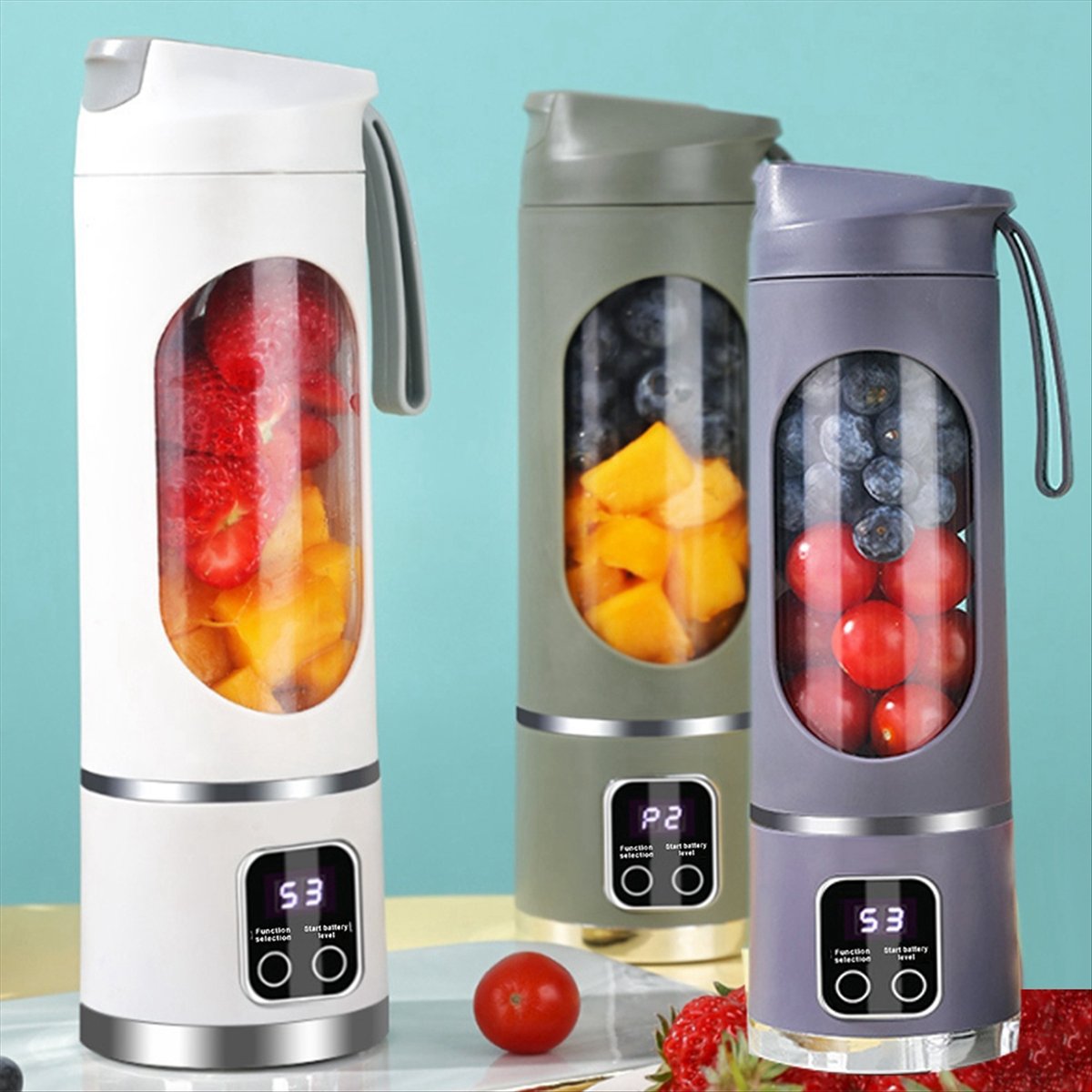 Licuadora portátil recargable  - Portable Blender Usb Rechargeable reseña y precio