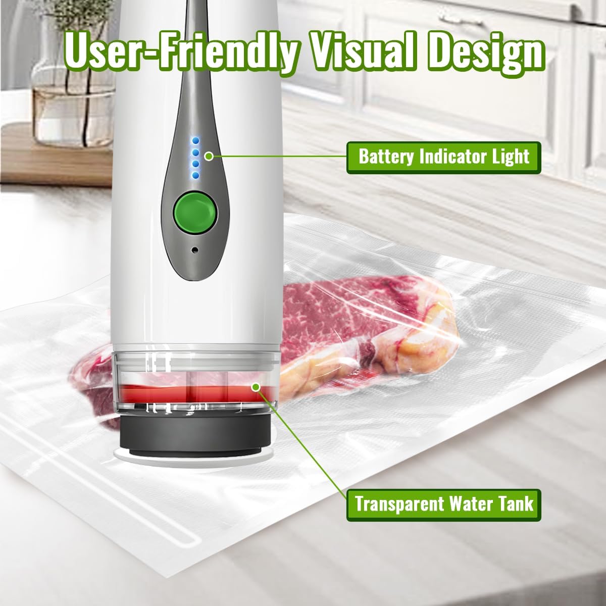 Máquina Selladora al Vacío Aut - Food Vacuum Sealer Machine reseña y precio