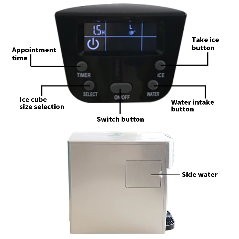 # Máquina de hielo pequeña par - Small Appliances reseña y precio