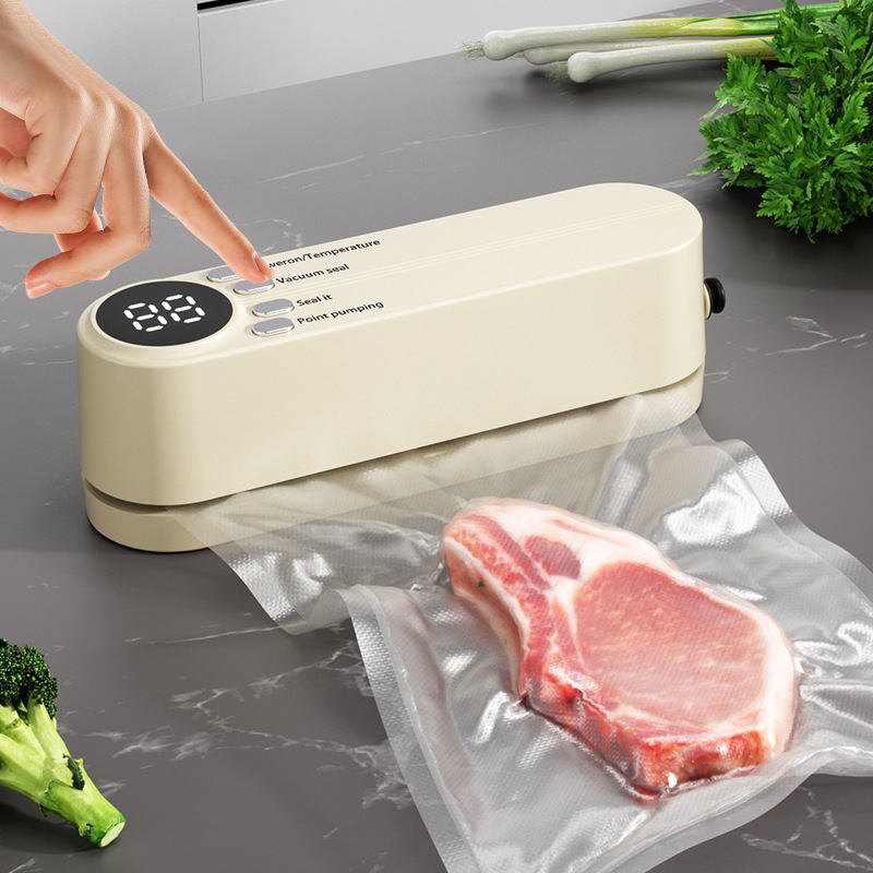 Equipo de envasado: mini sella - Food Vacuum Sealer Machine reseña y precio