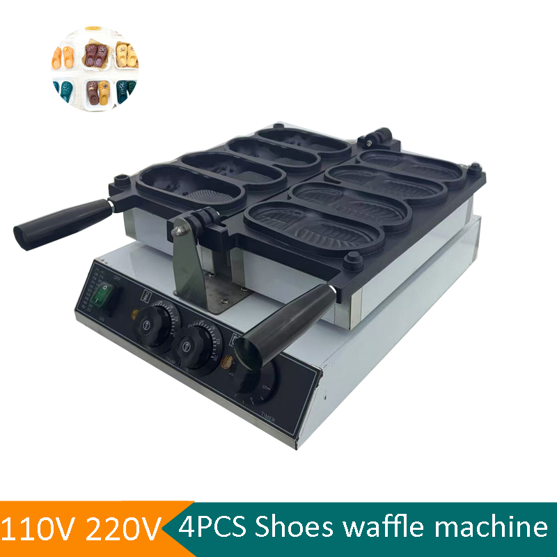 Máquina para Hacer Waffles con - Mini Waffle Maker Machine reseña y precio
